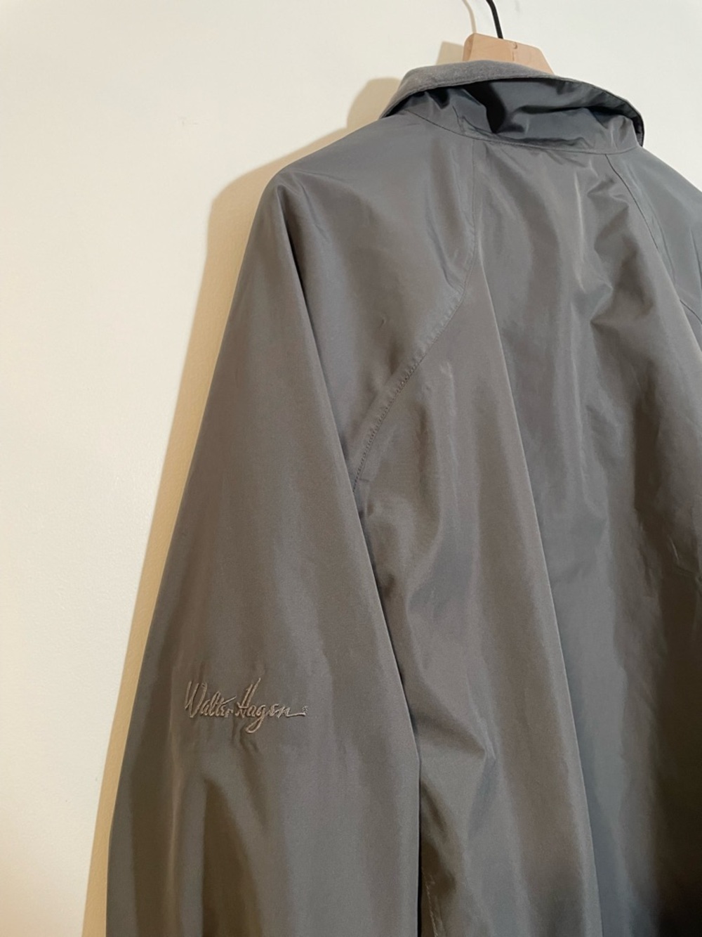 Walter Hagen Gray Golf Windbreaker 1/2 Zip Pullover Jacket Mens Size Large - Picture 10 of 16